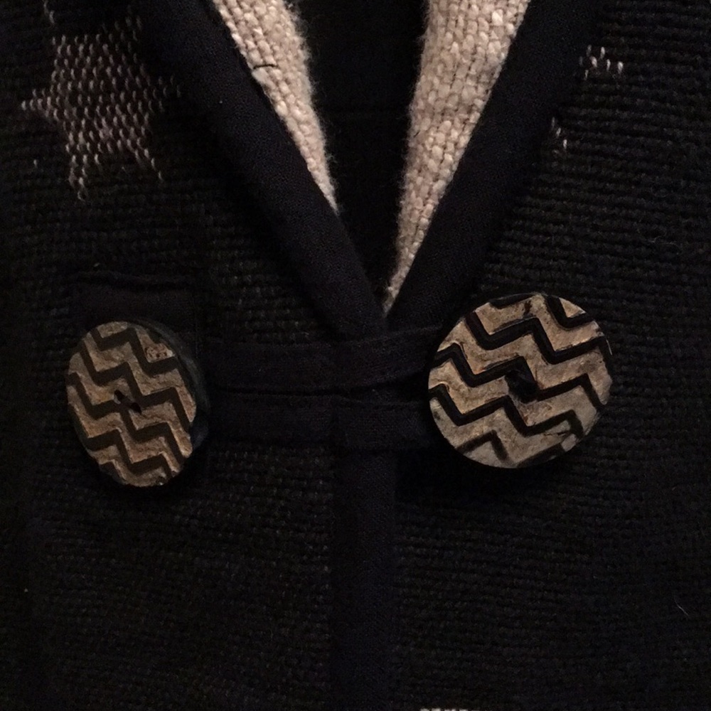 Flashback Snowflake Cropped Jacket Medium - image 3